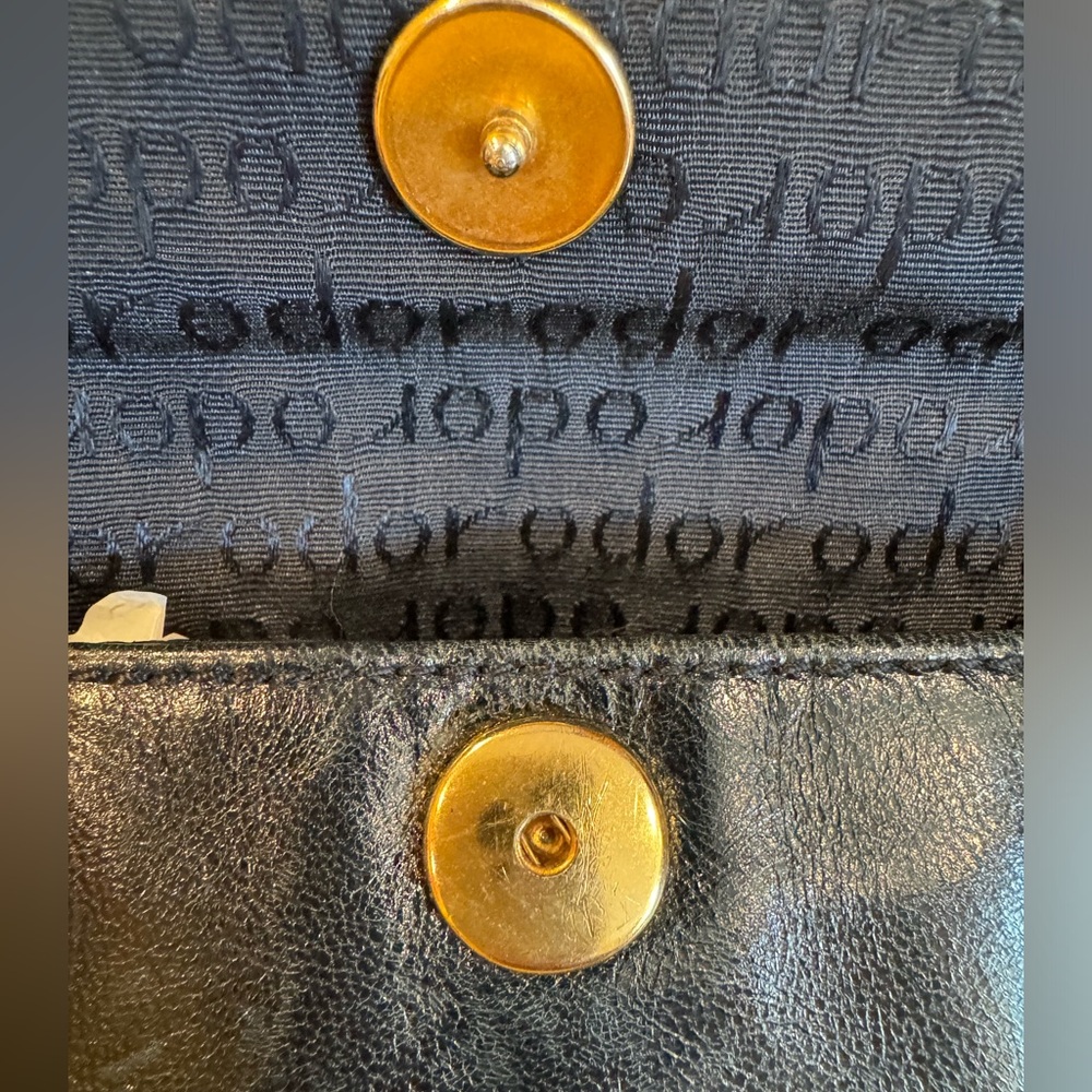 Rodo black leather shoulder bag - Picture 8 of 14